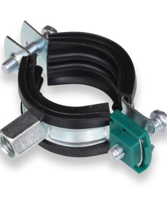 Pipe clamp 31 - 35mm/ with insert